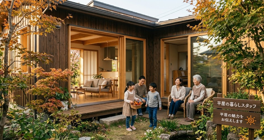 平屋の家